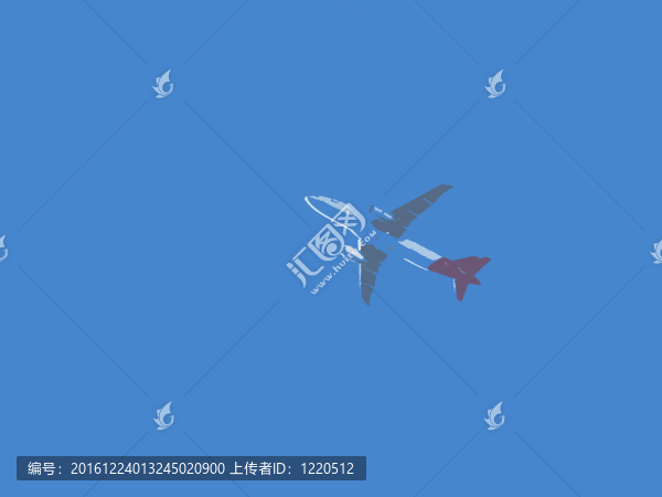畫的飛機(jī)