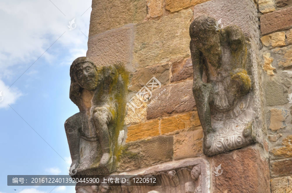 福爾諾沃堤芋頭教區(qū)教堂。Emilia,Romagna。意大利.