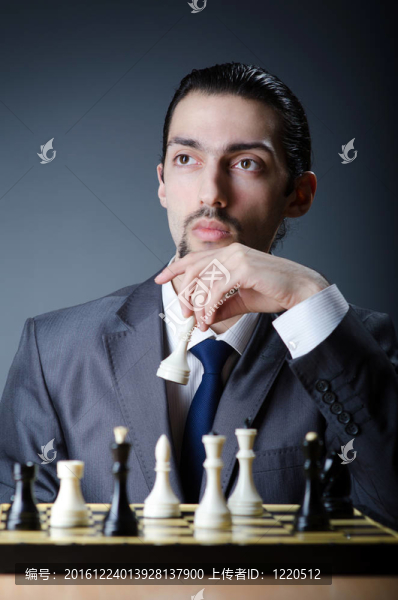 棋手玩他的游戲