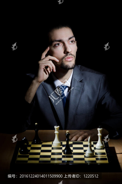 棋手玩他的游戲