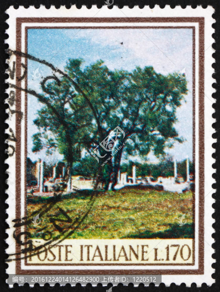 郵票意大利1966橄欖油橄欖樹；