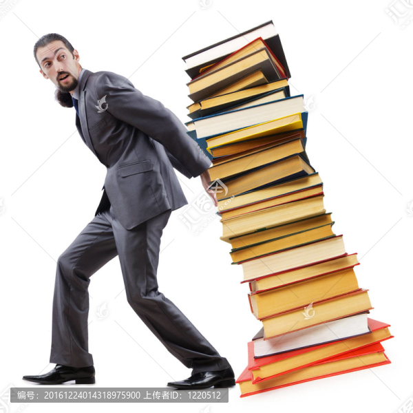 商人與白色書籍