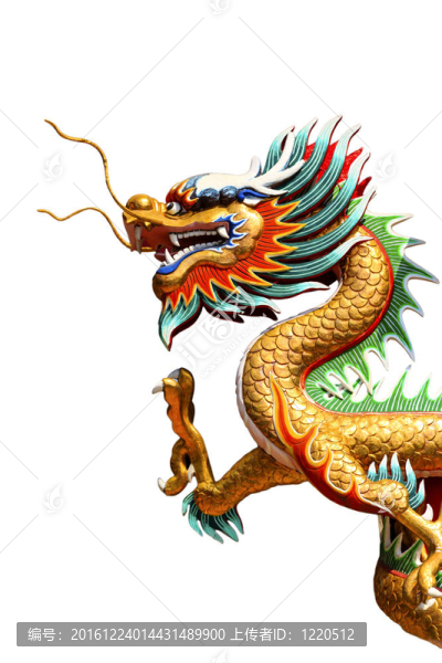 中國(guó)式龍雕像