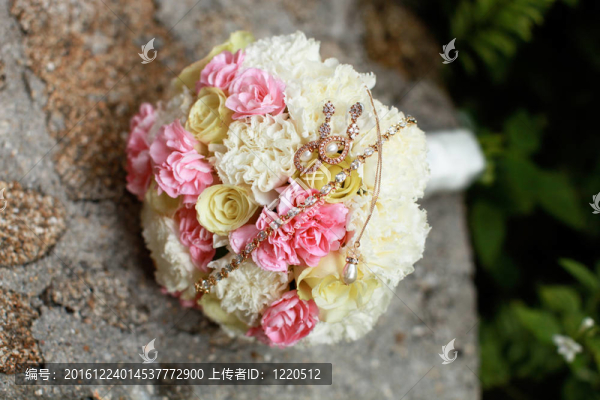 婚禮花束。