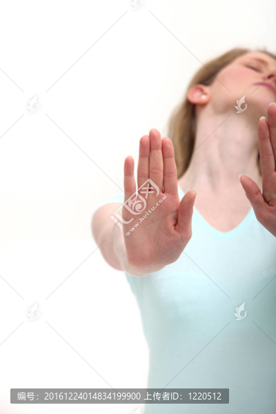 現(xiàn)在停止的手勢