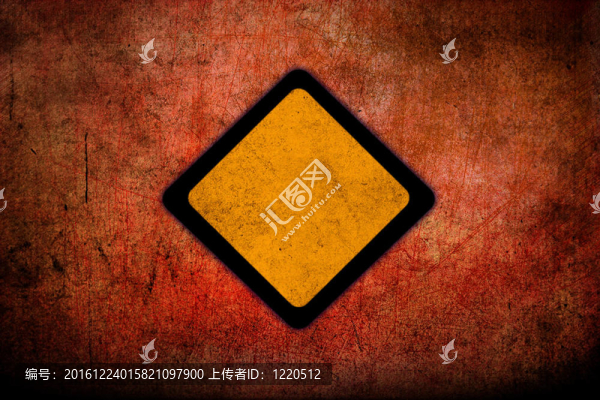 骯臟的道路標(biāo)志的光澤