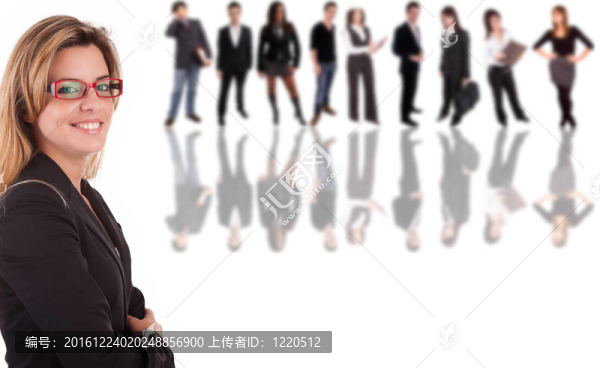 女商人冒充