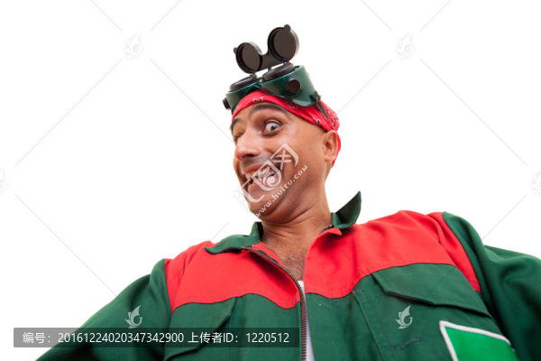 快樂的建筑工人