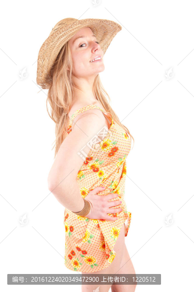 夏天穿的女人