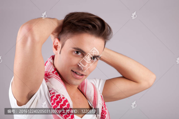 年輕的男孩