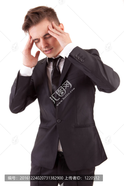 頭痛的商人