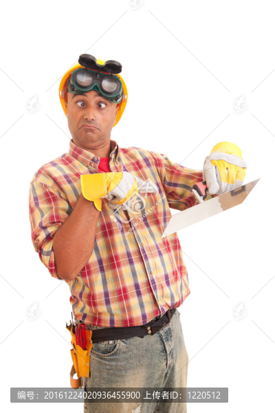 愚蠢的建筑工人