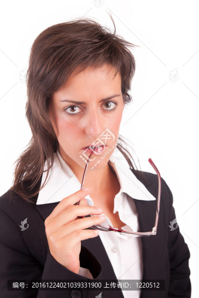 美麗的女商人