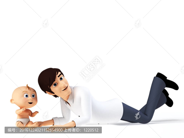 爸爸和他的孩子