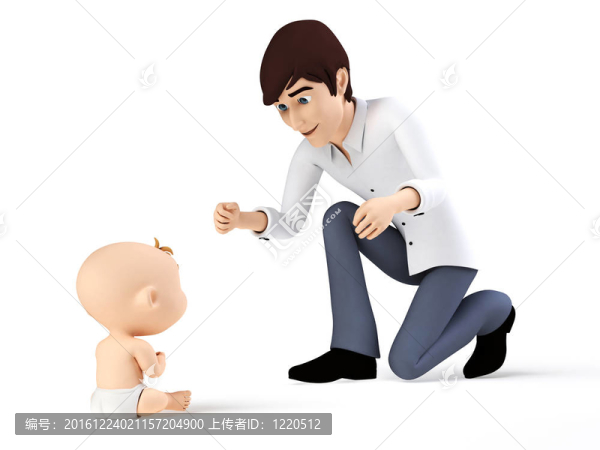 爸爸和他的孩子