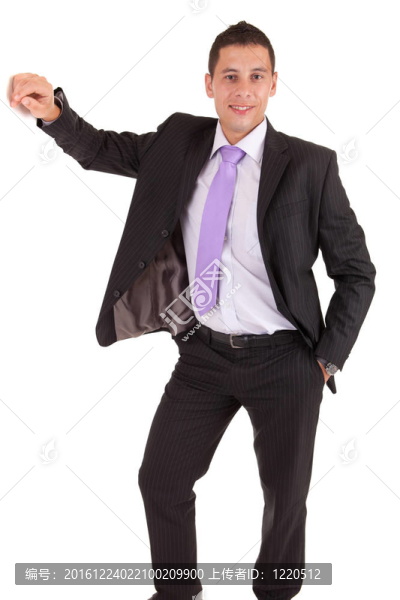 靠墻的商人