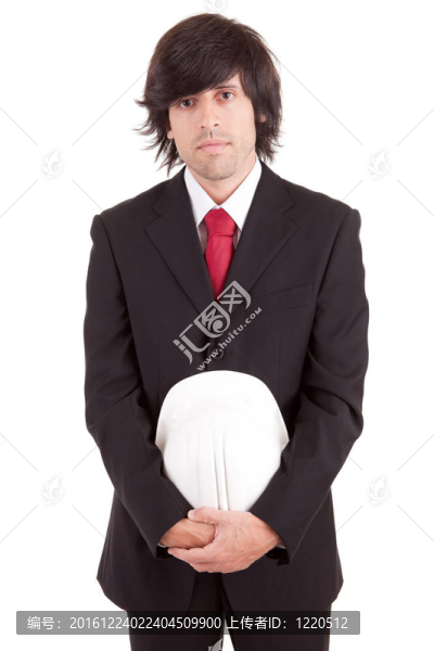 戴頭盔的工程師