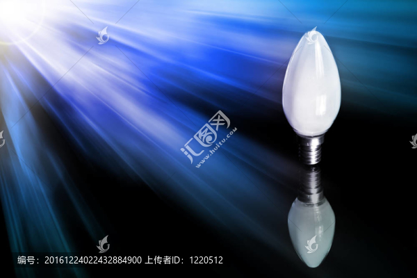 抽象背景的電燈