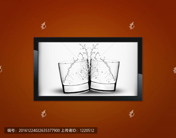 黑色的液晶電視