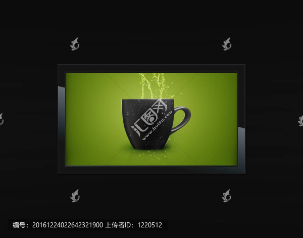 黑色的液晶電視