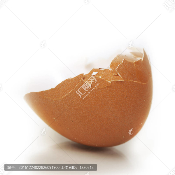 破碎的雞蛋殼