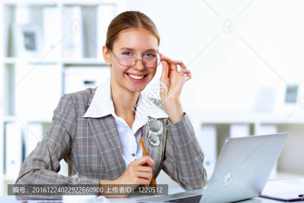 辦公室女商人