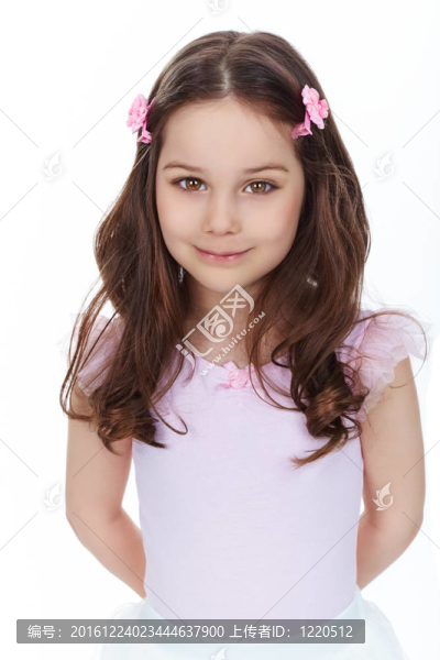 可愛的女孩