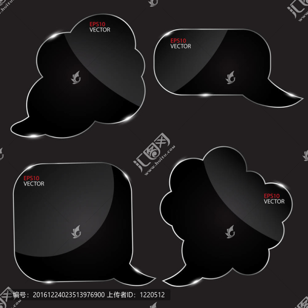 現(xiàn)實玻璃演講氣泡集。插畫。