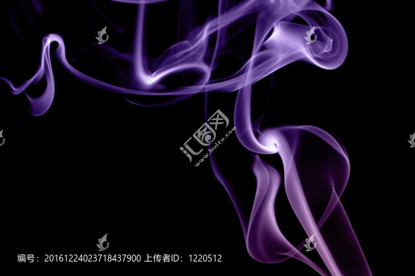 抽象紫煙