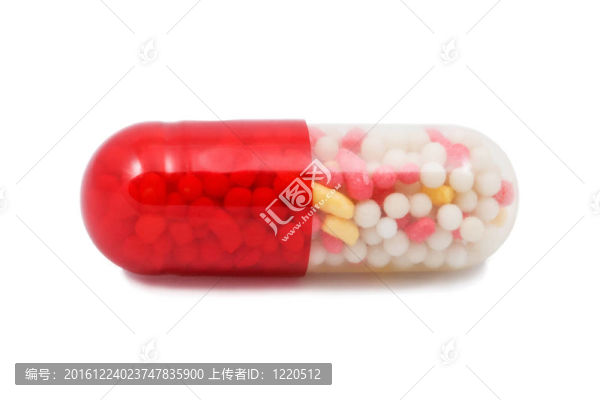 紅、白膠囊分離