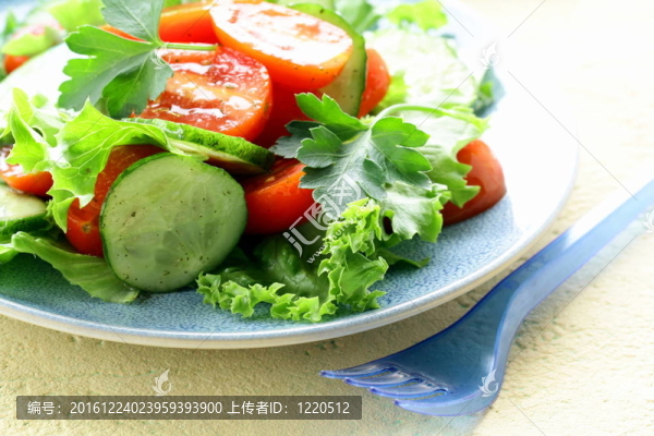 生菜黃瓜沙拉