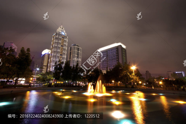 摩天大樓的現(xiàn)代建筑