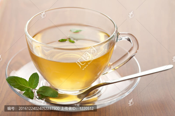 薄荷綠茶杯
