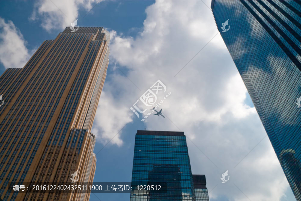 高大的城市建筑