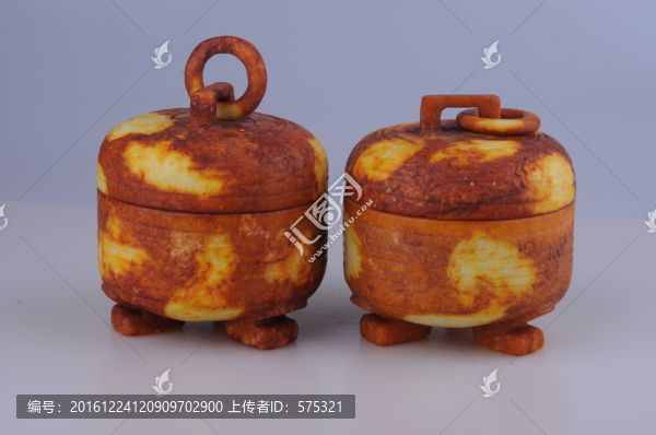 唐代玉器,南北朝玉器,蓋盒