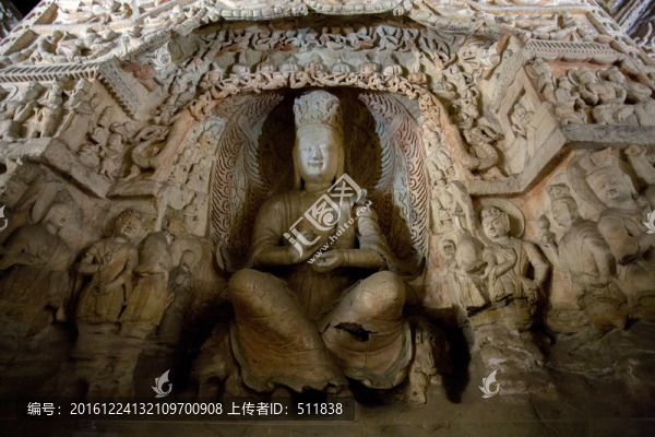 山西大同云岡石窟佛像