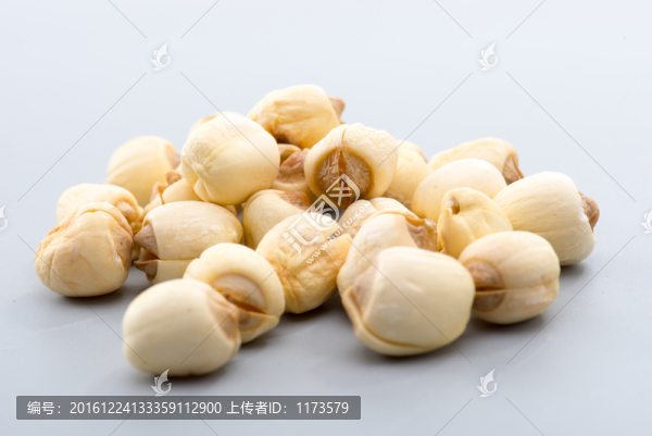 一堆蓮子特寫