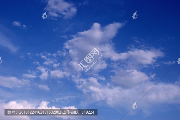 藍天白云