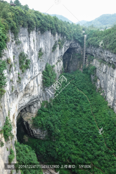 武隆天坑入口