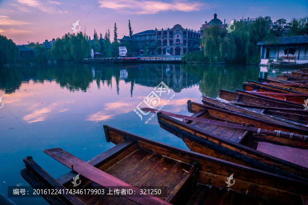 臺(tái)兒莊古城水岸風(fēng)光