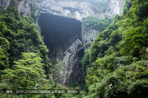 武隆天坑天龍橋景點(diǎn)