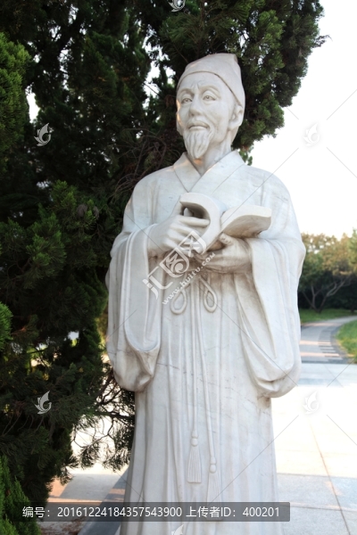 李時珍,雕像雕塑