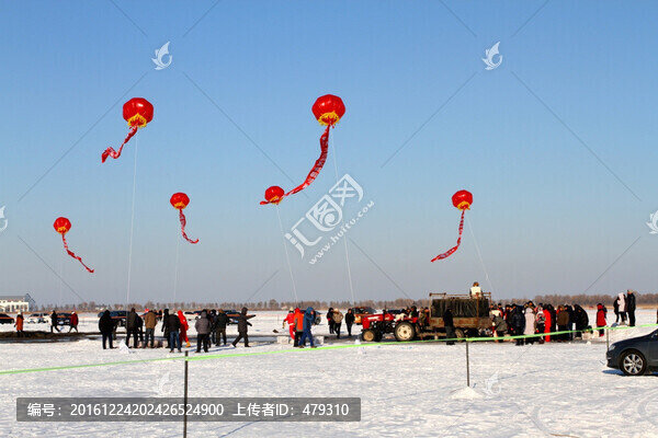 冬季雪地慶典,氫氣球,彩虹門
