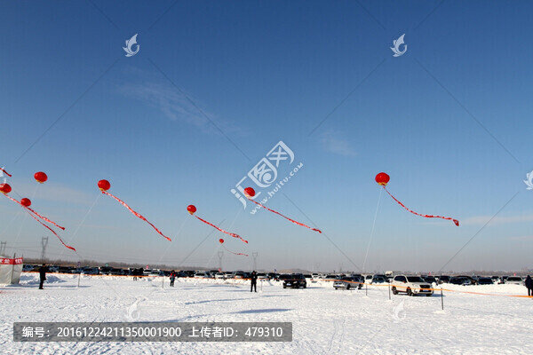 冬季雪地慶典,氫氣球,彩虹門