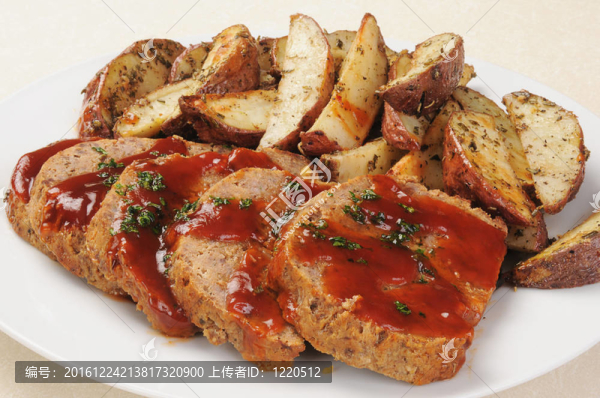 肉餅和土豆