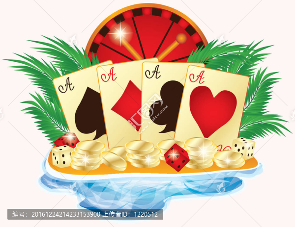賭場夏季旗幟