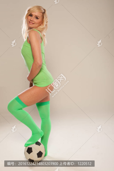 性感體育女子足球