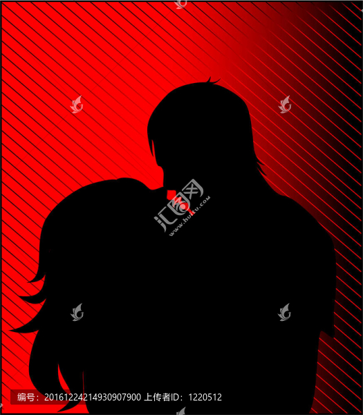 一個(gè)帥哥和一個(gè)女孩的吻