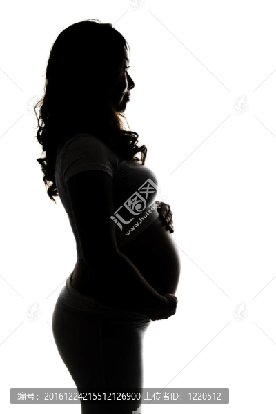 孕婦剪影