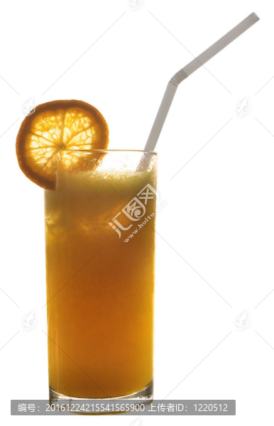 一杯橙汁